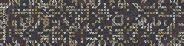 Fototapeta Abstract Geometric Pattern generative computational art illustration