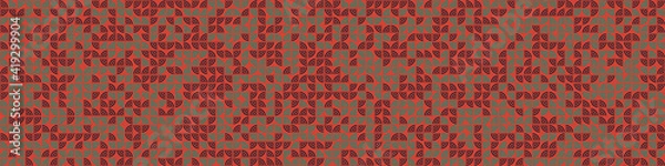 Obraz Abstract Geometric Pattern generative computational art illustration