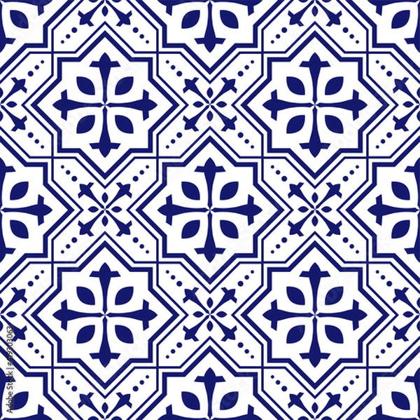 Obraz tile pattern vector