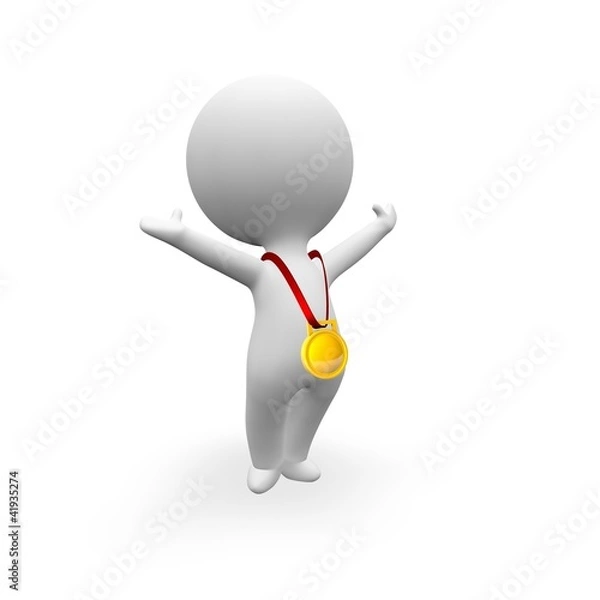 Obraz Gold medal