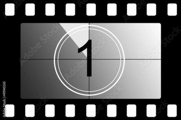 Obraz Film countdown 1