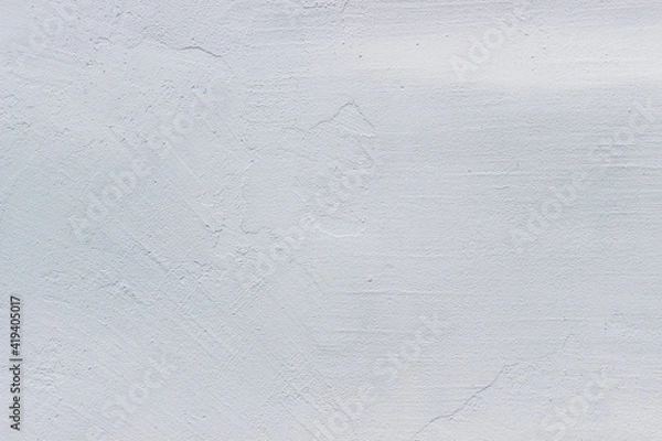 Obraz White concrete wall, uneven surface