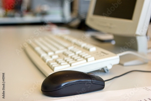 Obraz mysz i klawiatura