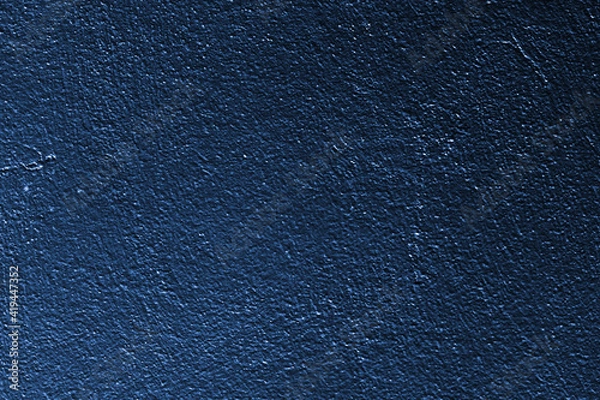 Obraz Blue grunge metal texture with scratches and cracks with copy space