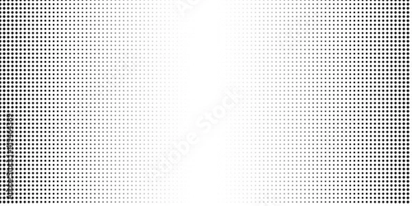 Fototapeta Halftone texture with geometric figures. Vector.