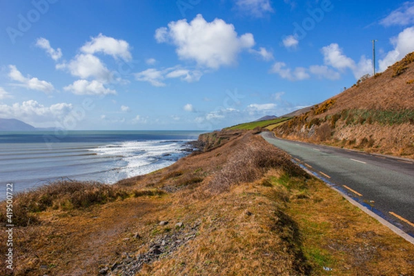 Obraz Wild Atlantic Way at Dingle Peninsula, Ireland by Car