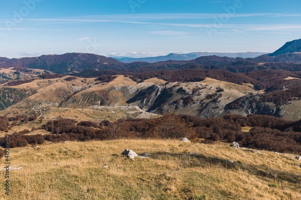 Obraz autumn in the mountains