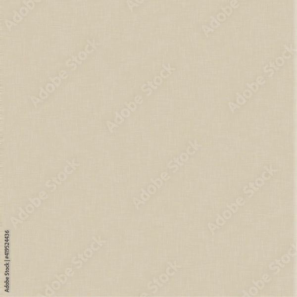 Fototapeta Seamless Cream Linen Textured Pattern - Scrapbooking - Craft Paper 