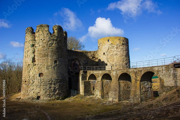 Obraz Koporskaya Fortress is an ancient fortress halfway between St. Petersburg and Narva.