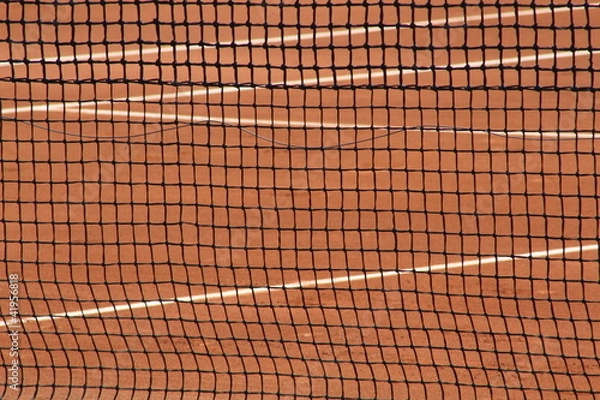 Obraz terrain de tennis, filet