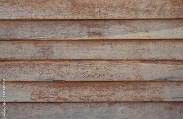 Obraz Old wooden texture wall background.