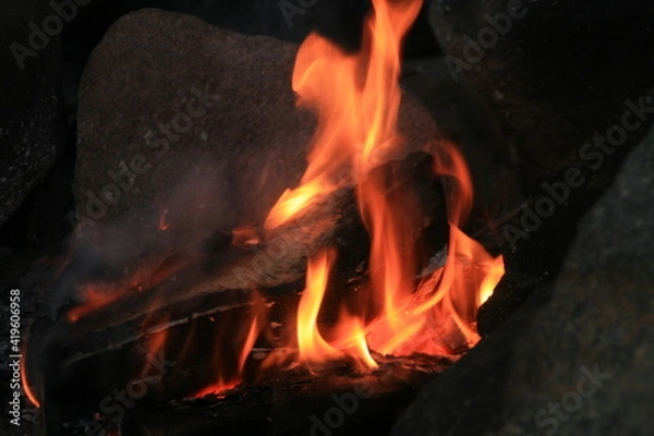 Fototapeta Ogień
