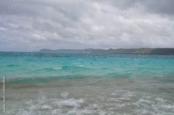 Fototapeta beach and sky