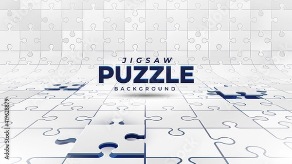 Obraz Jigsaw Puzzle Background