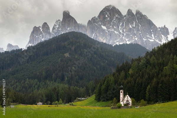 Obraz Val di Funes