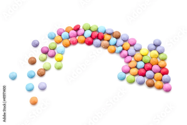 Fototapeta Czekoladowa strzałka