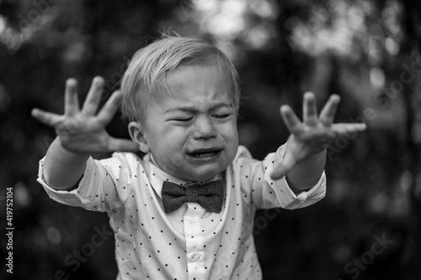 Fototapeta Crying Toddler