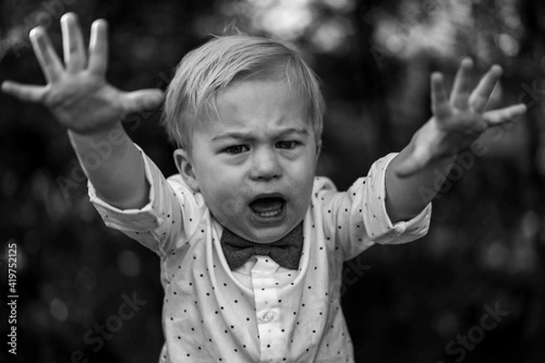 Fototapeta Crying Toddler