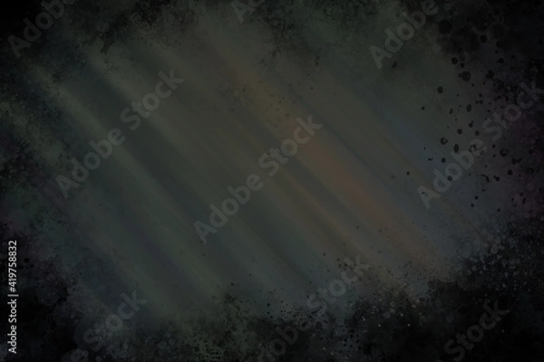 Fototapeta An abstract grunge splatter vignette background image.