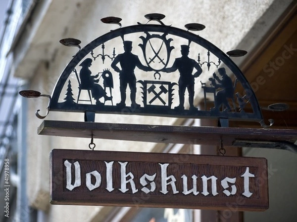 Obraz Schild-Volkskunst
