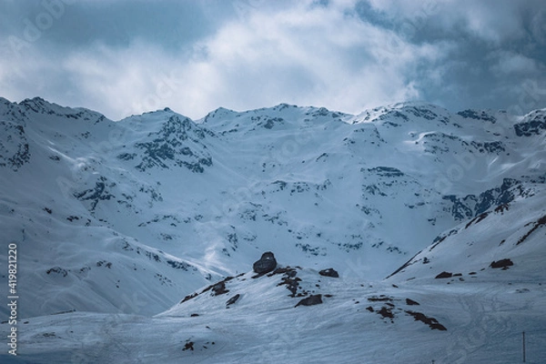 Obraz snow covered mountains