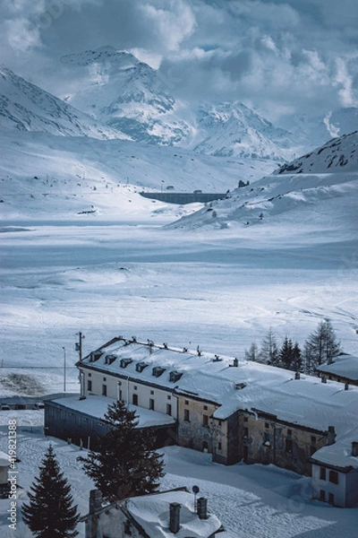 Obraz winter in the mountains