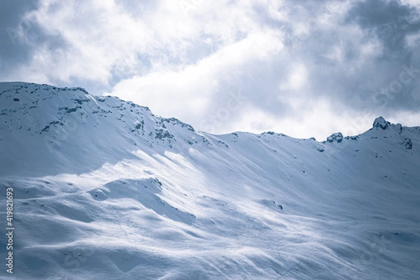 Obraz snow covered mountains