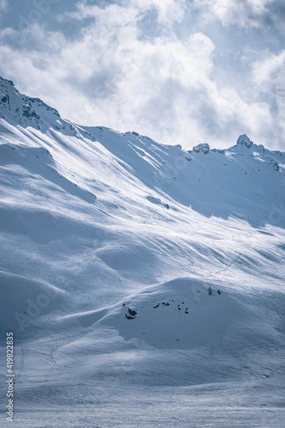 Obraz snow covered mountains