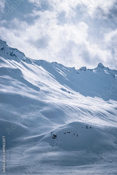 Obraz snow covered mountains