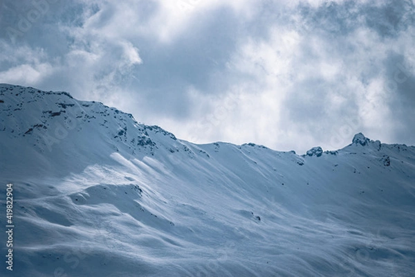 Obraz snow covered mountains