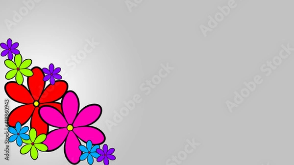 Obraz Background with bright colors