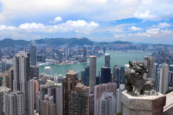 Fototapeta Hong Kong in Summer