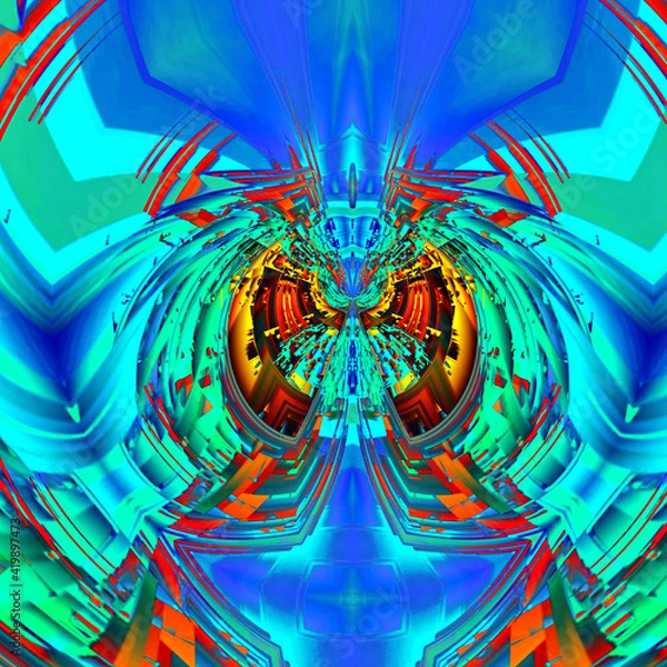 Obraz abstract background with lines