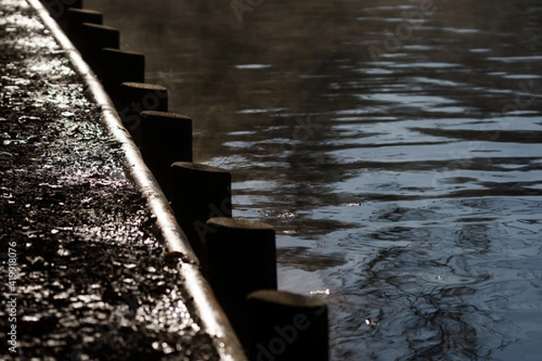 Obraz der Weg am See
