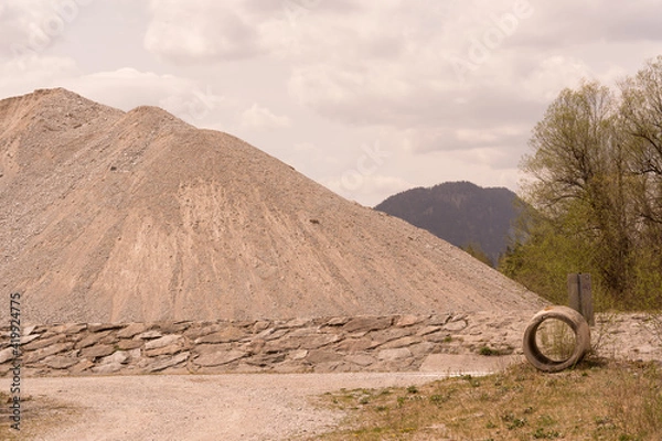 Obraz Löwenzahn wächst auf einer Strasse