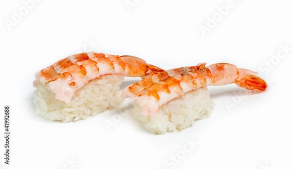 Fototapeta Various kinds of sushi and sashimi