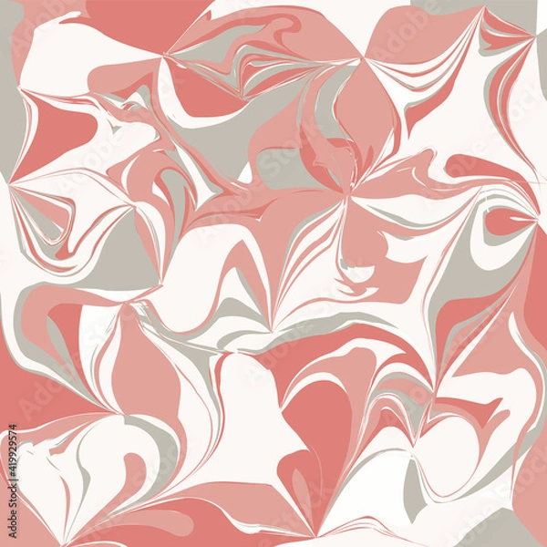 Fototapeta Abstract pastel color mixing seamless repeating pattern. Vector illustration