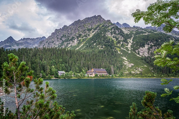 Obraz Tatry Wysokie, Popradské pleso