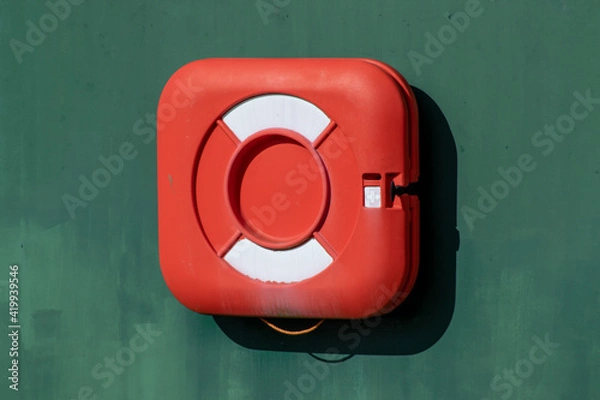 Obraz Life boy case  attached to a wall 