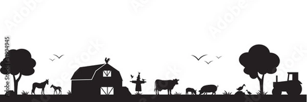 Obraz Farm Yard
