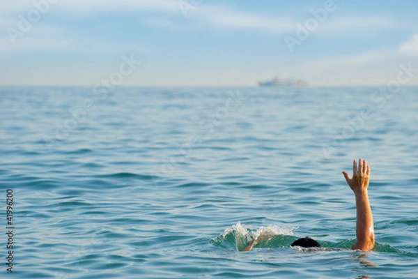 Obraz The drowning man