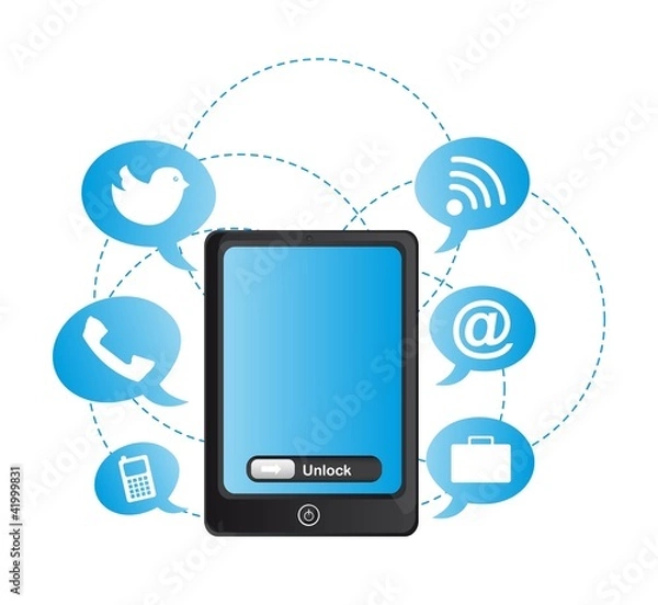 Fototapeta communication