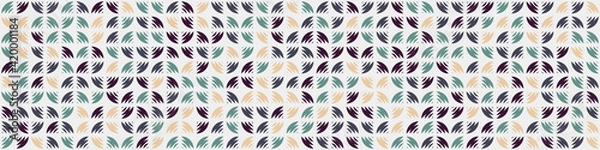 Fototapeta Abstract Geometric Pattern generative computational art illustration