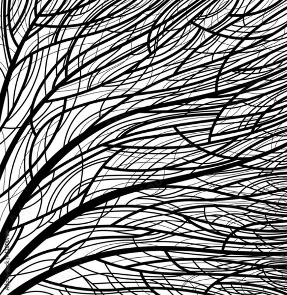 Obraz stylized tree pattern. eps8 vector