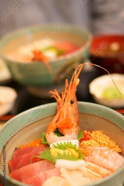 Fototapeta 海鮮丼やで