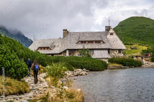 Obraz Schronisko w Dolinie Pięciu Stawów, Tatry