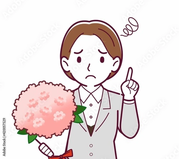 Fototapeta 新人の会社員の女性