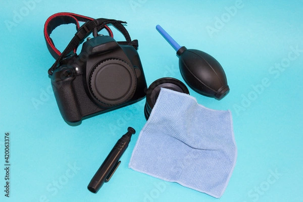 Obraz Digital camera cleaning accessories
