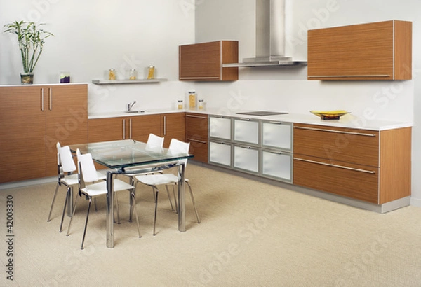 Fototapeta Modern kitchen interior design - COCINA DISEÑO