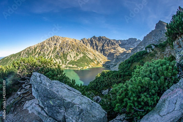 Fototapeta Droga na Kościelec - Tatry